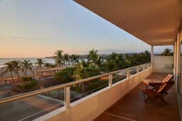 Apartment Beachfront view.