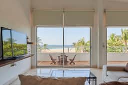 Apartment Beachfront view.