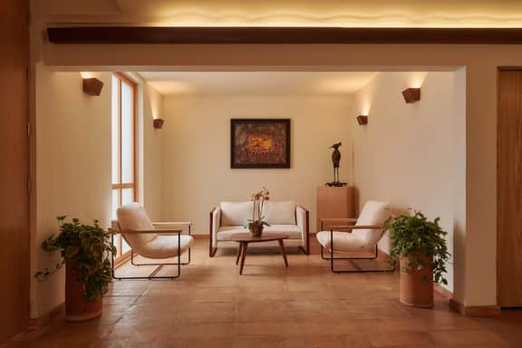Elegant Double King Room in Oaxaca's Historic Center