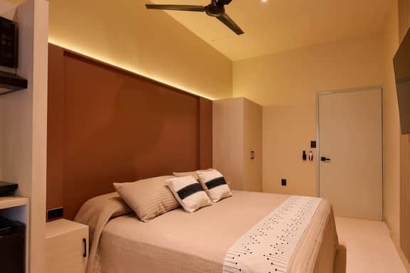 Stylish King Apartment in Oaxaca's Reforma District