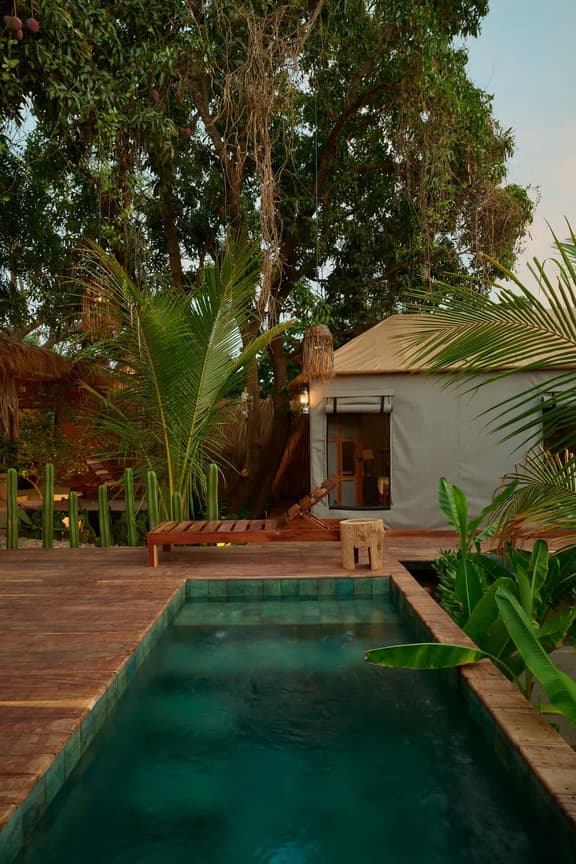 Luxury Glamping Tent in Puerto Escondido Jungle